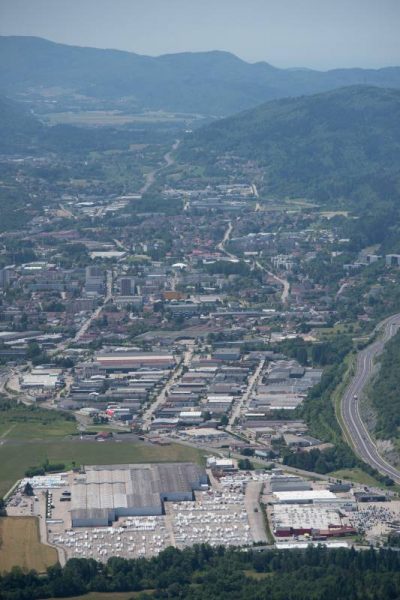 Photo d'Arbent vu du ciel - Haut-Bugey